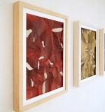 Berg, Büttenpapier, Zucker,2 Lack
