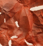 Berg rot Ausschnitt